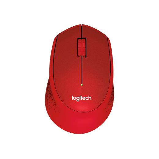 LOGITECH 910-004911, M330 Kırmızı, USB Nano 2,4G Kablosuz, 1000dpi, Optik, 3 Tuşlu, 24ay Pil Ömrü, Sessiz Mouse