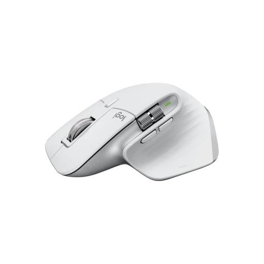 LOGITECH 910-006560, MX MASTER 3S, Beyaz, Bluetooth, 8000dpi, Lazer, 7 Tuşlu, USB-C den şarj edilebilir, Mouse