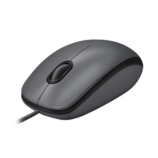 LOGITECH 910-006652, M100 Siyah, USB Kablolu, 1000dpi, Optik, 3 Tuşlu, Mouse