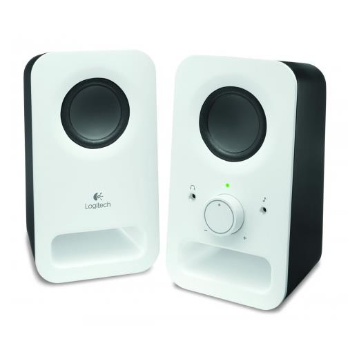 LOGITECH 980-000815, Z150, 6W, 1+1, Kulaklık Jaklı, Kompakt, Stereo, Speaker (Beyaz)