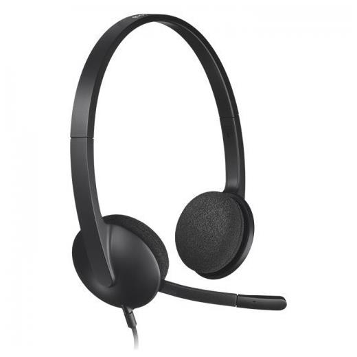 LOGITECH H340, 981-000475, USB, Çağrı Merkezi, Ofis, Toplantı, Konuşmacı Tipi, Microfonlu Kulaklık
