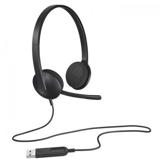 LOGITECH H340, 981-000475, USB, Çağrı Merkezi, Ofis, Toplantı, Konuşmacı Tipi, Microfonlu Kulaklık