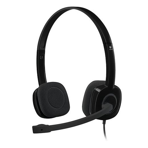 LOGITECH H151, 981-000589, 3,5mm Jac, Çağrı Merkezi, Ofis, Toplantı, Konuşmacı Tipi, Microfonlu Kulaklık