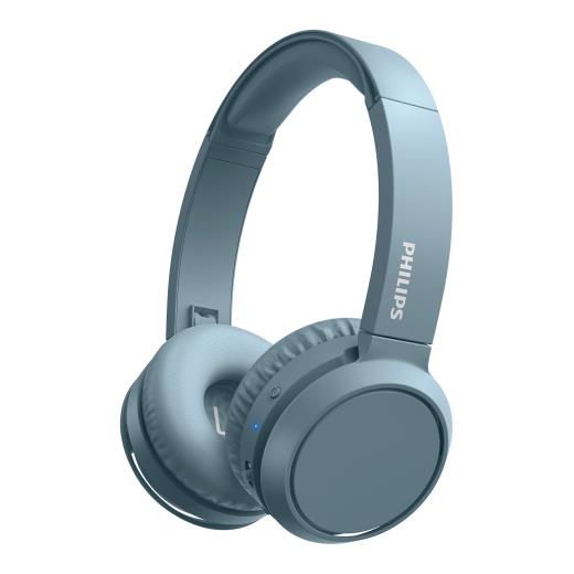 PHILIPS TAH4205BL/00, MAVİ, Bluetooth 5.0, Kablosuz, Bas Arttırma Düğmesi, Yastıklı Kafa Bandı, 29saat Oynatma Süresi, 10mt Algılama Mesafesi, Microfonlu Kulaklık