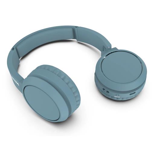 PHILIPS TAH4205BL/00, MAVİ, Bluetooth 5.0, Kablosuz, Bas Arttırma Düğmesi, Yastıklı Kafa Bandı, 29saat Oynatma Süresi, 10mt Algılama Mesafesi, Microfonlu Kulaklık