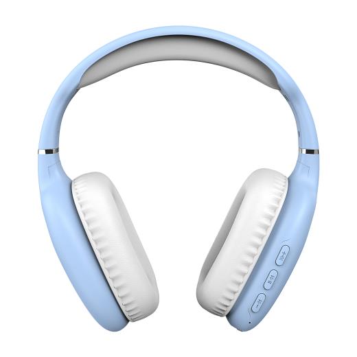 SNOPY SN-BT43, Mavi, Bluetooth 5.3, Kablosuz, Ayarlanabilir Kafa Bandı, 5saat Çalma Süresi, 15mt Algılama Mesafesi, Microfonlu Kulaklık