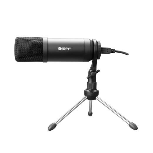 SNOPY SN-04P, Siyah, Çok Amaçlı, Profesyonel, USB, Masaüstü, Mikrofon Kit