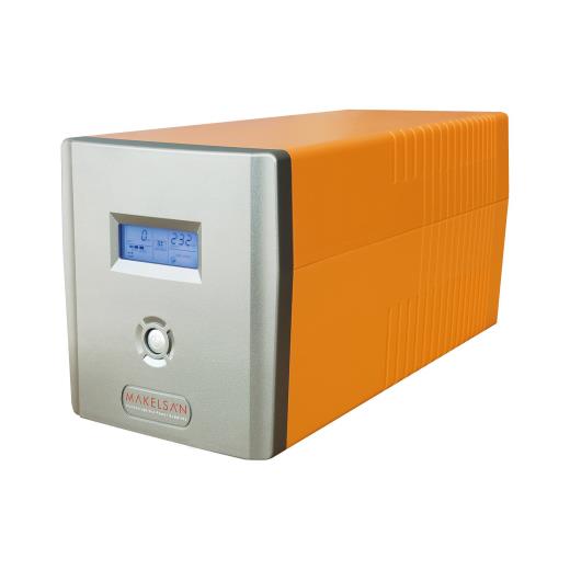 MAKELSAN LION 1200VA Line Interactive UPS  (2x7A Akü)
