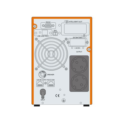 MAKELSAN Powerpack SE 1 KVA Online UPS(2x7A Akü)