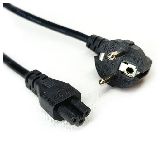 POWERGATE PW-Y015, 3lü Yonca Uç, 0,75mm, Power Kablosu, 1.5mt