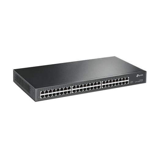 TP-LINK TL-SG1048, 48 Port, GigaBit, Yönetilemez, Metal Kasa, Rackmount Switch
