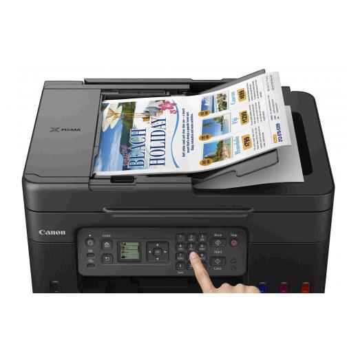 CANON PIXMA G4470, Renkli, Mürekkep Mega Tanklı, Yazıcı, Tarayıcı, Fotokopi, Fax, Wifi, Bulut, ADF, ORİJİNAL MÜREKKEP