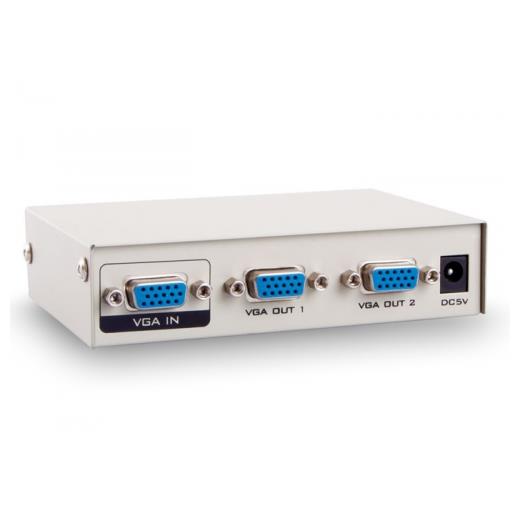 S-Link MSV-1215, 2xVGA, D-Sub Monitör Çoklayıcı, 150Mhz (1PC-2Monitör)