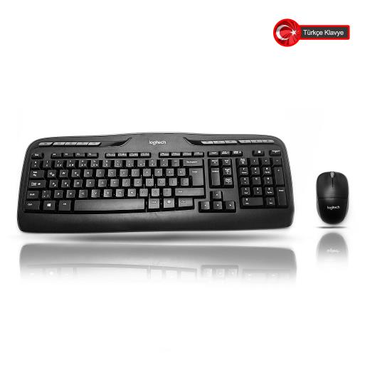 LOGITECH MK330, 920-003988, Kablosuz, Türkçe Q, Klavye Mouse Set