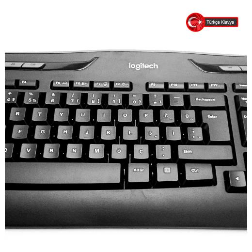 LOGITECH MK330, 920-003988, Kablosuz, Türkçe Q, Klavye Mouse Set