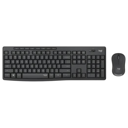 LOGITECH MK295 Siyah, 920-009804, Kablosuz, Türkçe Q, Klavye Mouse Set