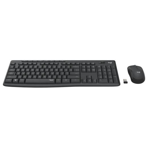 LOGITECH MK295 Siyah, 920-009804, Kablosuz, Türkçe Q, Klavye Mouse Set