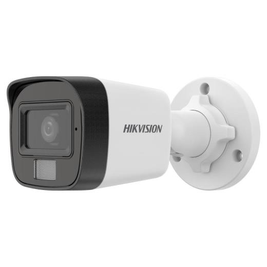 HIKVISION DS-2CD1021G2-LIUF 2Mpix, 4mm Lens, H265+ ,20Mt Gece Görüşü, Hybrid Light, SD Kart,Dahili Mikrofon, PoE, Bullet IP Kamera