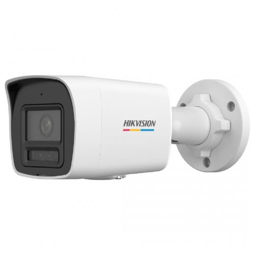 HIKVISION DS-2CD1027G2H-LIUF 2Mpix, 4mm Lens, H265+, 30Mt Gece Görüşü,Color Vu Lite, Smart Hybrid Light,  Full Time Color, Dahili Mikrofon, Metal Kasa Bullet IP Kamera