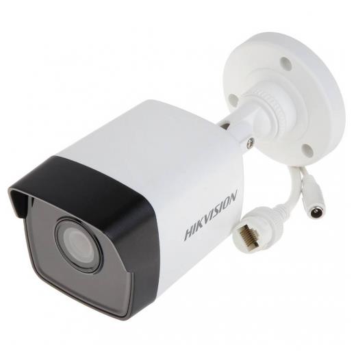 HIKVISION DS-2CD1043G0-IUF 4Mpix, 4mm Lens, H265+, 30Mt Gece Görüşü, SD Kart, PoE, Dahili Mikrofon, Mini Bullet IP Kamera