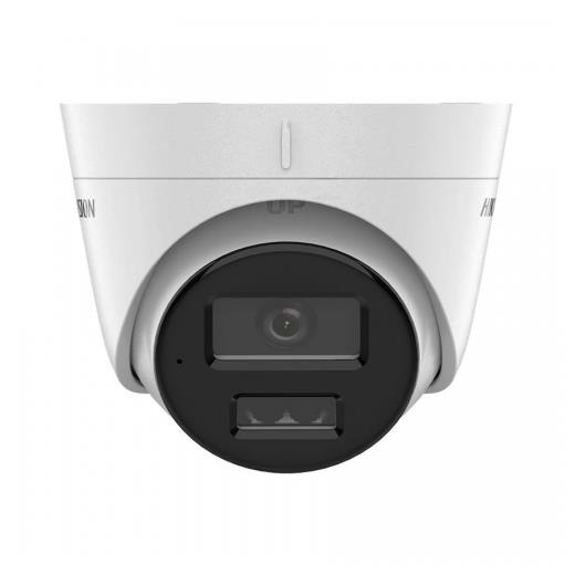 HIKVISION DS-2CD1323G2-LIUF 2Mpix, 2,8mm Lens, H265+, Hybrid Light,  30Mt Gece Görüşü, PoE, Mikrofonlu Dome IP Kamera