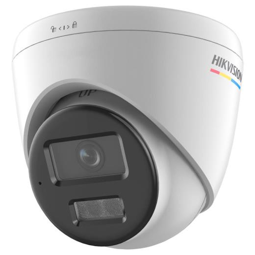 HIKVISION DS-2CD1327G2H-LIUF, 2Mpix, 2.8mm Lens, H265+, 30Mt Gece Görüşü, Color Vu, Smart Hybrid Light, Full Time Color, Dahili Mikrofon, Dome IP Kamera