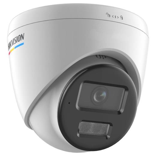 HIKVISION DS-2CD1327G2H-LIUF, 2Mpix, 2.8mm Lens, H265+, 30Mt Gece Görüşü, Color Vu, Smart Hybrid Light, Full Time Color, Dahili Mikrofon, Dome IP Kamera