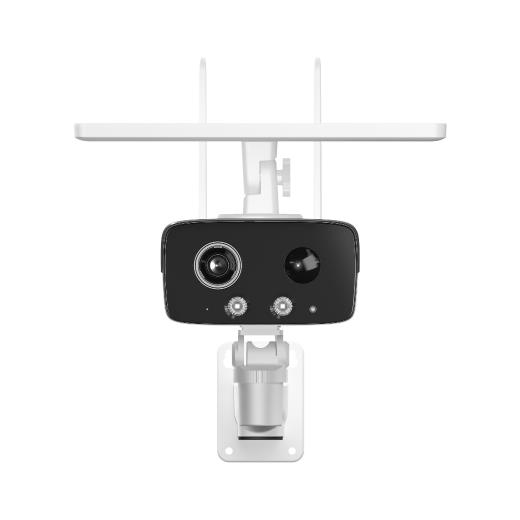 DAHUA IPC-HFW2431DG-4G-SP-EAU-B 4Mpix,  3,6mm Sabit Lens, H265+, 50Mt Gece Görüşü, Dahili Mikrofon, IP67,  Solar(Güneş Enerjili) IP Kamera