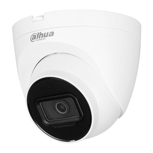 DAHUA IPC-HDW2441T-S-0280B  4Mpix, 2,8mm Lens, Starlight, H265+,  30Mt Gece Görüşü,  IP67,  Dahili Mikrofon, PoE Dome IP Kamera