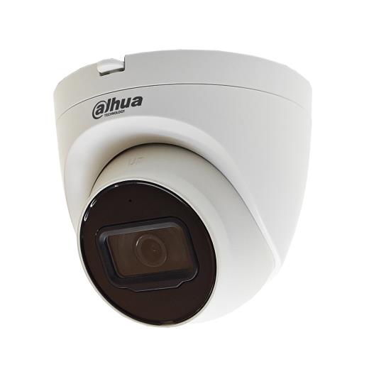 DAHUA IPC-HDW2541T-S-0280B  5Mpix, 2,8mm Lens, Starlight, H265+,  30Mt Gece Görüşü,  IP67, Mikrofonlu, PoE Dome IP Kamera