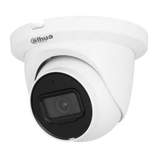 DAHUA IPC-HDW2841TM-S-0280B 8Mpix,  2,8mm Sabit Lens, H265+, 30Mt Gece Görüşü, Dahili Mikrofon, Starlight, IP67,  PoE Dome IP Kamera