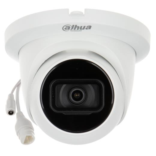 DAHUA IPC-HDW2841TM-S-0280B 8Mpix,  2,8mm Sabit Lens, H265+, 30Mt Gece Görüşü, Dahili Mikrofon, Starlight, IP67,  PoE Dome IP Kamera