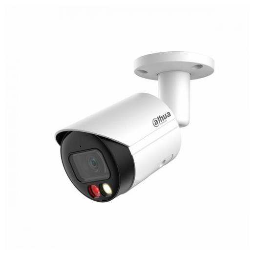 DAHUA IPC-HFW1249S-S-IL 2Mpix, 3,6mm  Lens, SD Kart, Smart Dual Light, H265+, 30Mt Gece Görüşü, Dahili Mikrofon, IP67, PoE Bullet IP Kamera