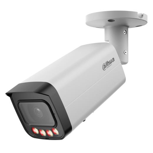 DAHUA IPC-HFW21249T-AS-IL  12Mpix, 3,6mm Lens,SD Kart, Smart Dual Light, H265+, 30Mt Gece Görüşü, IP67, Dahili Mikrofon, PoE Bullet IP Kamera