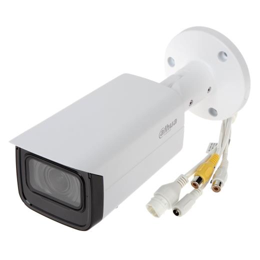 DAHUA IPC-HFW2841T-ZAS-27135 8Mpix, 2,7-13,5mm Motorize Lens, H265+, 80Mt Gece Görüşü, Dahili Mikrofon, Starlight, IP67,  PoE Bullet IP Kamera