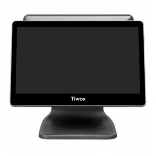 Tiwox TP-9500-D, Intel i5 5.Nesil, 15.6" Ekran,  8GB Ram, 128GB SSD, Endüstriyel, Dokunmatik Pos PC (çift ekran)
