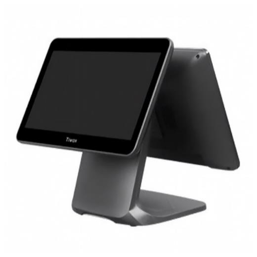 Tiwox TP-9500-D, Intel i5 5.Nesil, 15.6" Ekran,  8GB Ram, 128GB SSD, Endüstriyel, Dokunmatik Pos PC (çift ekran)
