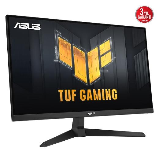 ASUS TUF GAMING VG279Q3A 27" 1ms, 180Hz, Full HD, DP, HDMI, USB, Hoparlör, Fast IPS LED, Düşük Mavi Işık, FreeSync Premium, GAMING Monitör