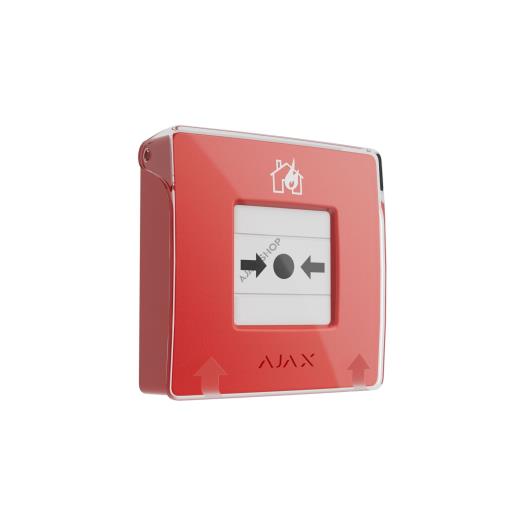 AJAX, Manual Call Point, Kablosuz, KIRBAS BUTONU NC, KIRMIZI