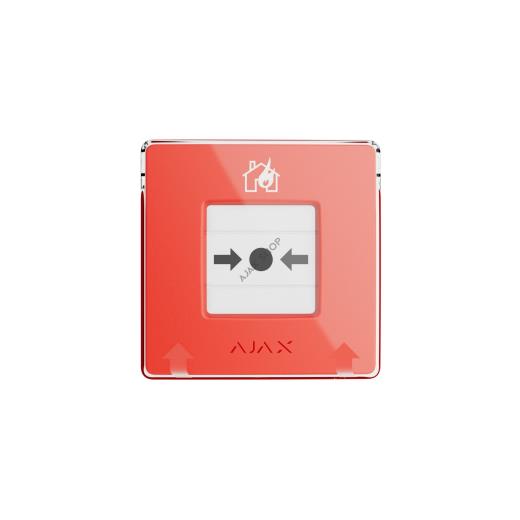 AJAX, Manual Call Point, Kablosuz, KIRBAS BUTONU NC, KIRMIZI