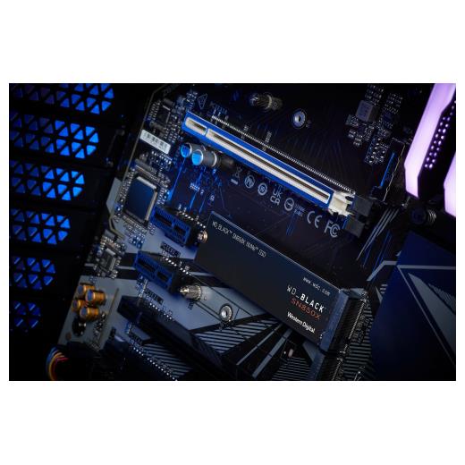 WD Black SN850X, WDS200T2X0E, 2TB, 7300/6600, Gen4, NVMe PCIe M.2 2280,  SSD