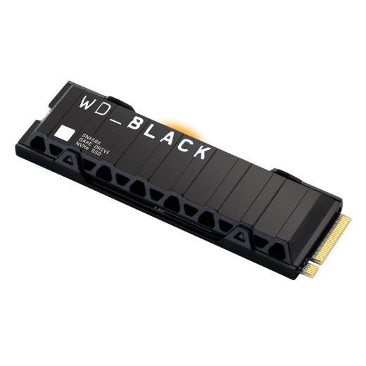 WD Black SN850X, WDS200T2XHE, 2TB, 7300/6600, Gen4, Soğutuculu, NVMe PCIe M.2 2280,  SSD