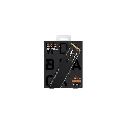 WD Black SN850X, WDS400T2X0E, 4TB, 7300/6600, Gen4, NVMe PCIe M.2 2280,  SSD
