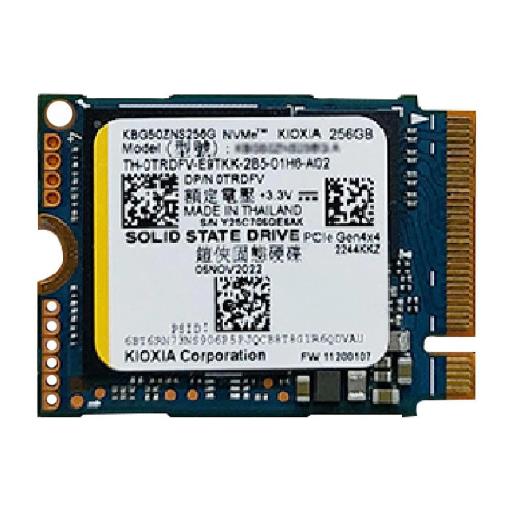 KIOXIA BiCS FLASH, KBG50ZNS256G, 256GB, 3400/1900, Gen4, NVME PCIe M.2 2230, SSD (Bulk-Kutusuz)