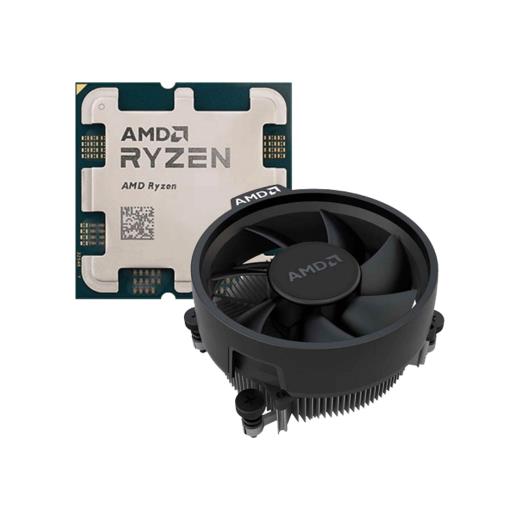AMD RYZEN 5 7500F 6 Core, 3,7-5.00GHz, 38Mb Cache, 65W,  AM5 Soket, MPK, (Dahili Grafik YOK, Fan VAR)