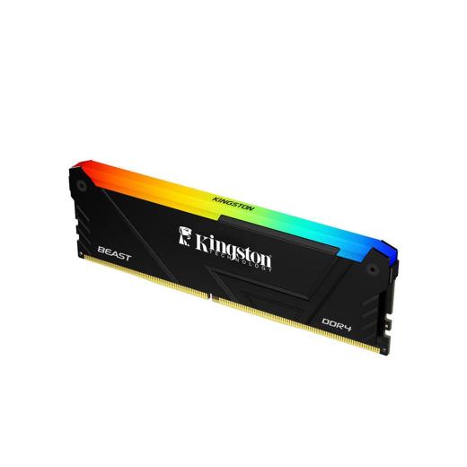 KINGSTON Beast, KF436C18BB2A/16TR, 16Gb, 3600Mhz,   DDR4, CL18, RGB, Desktop Gaming RAM (Soğutuculu)
