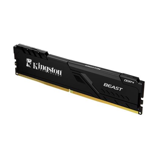 KINGSTON Beast, KF436C18BBK2/32TR, 32Gb (2x16Gb),  3600Mhz, DDR4, CL18, Desktop Gaming RAM (Soğutuculu)