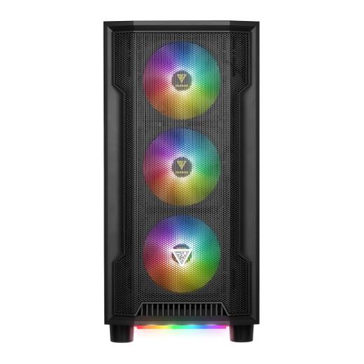 GAMDIAS ATHENA M6 Lite, 750W, 80+ Bronze, Tempered Glass, Mesh, ARGB, ATX, GAMING KASA