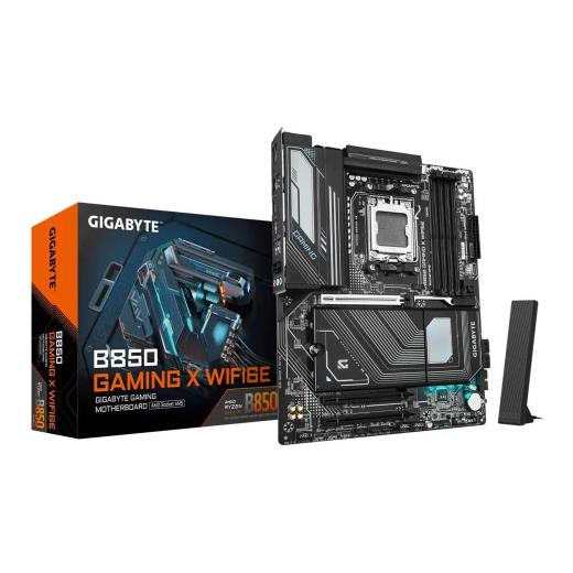 GIGABYTE B850 GAMING X WIFI6E, 4xDDR5, 3xM.2, DP, HDMI, Type-C, Wi-Fi6E, Bluetooth 5.3, AM5 Soket GAMING Anakart