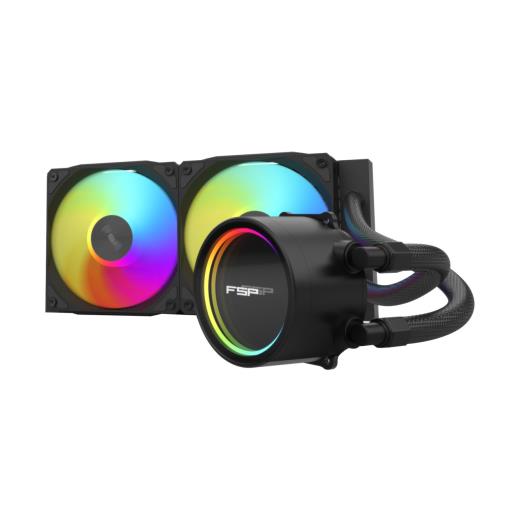 FSP AE24-B, 240mm, ARGB, 2 Fanlı, (LGA1851/1700/1200/AM4/AM5) Uyumlu, CPU Sıvı Soğutma (Siyah)